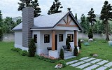 Tiny Cottage House 889 Sqft